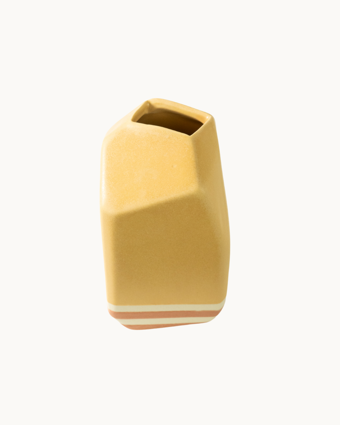 3/4 Dipped Geo Vase by Theresa Arrison