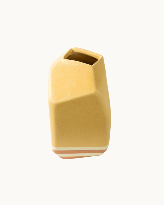 3/4 Dipped Geo Vase by Theresa Arrison