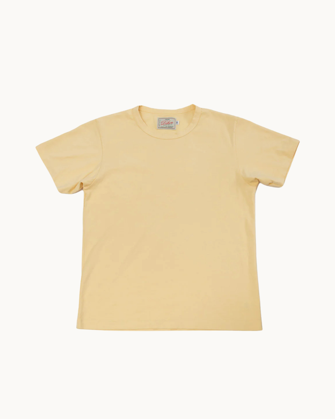 Single Pocket Tee - Lemon by Dehen 1920