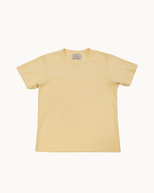 Single Pocket Tee - Lemon by Dehen 1920