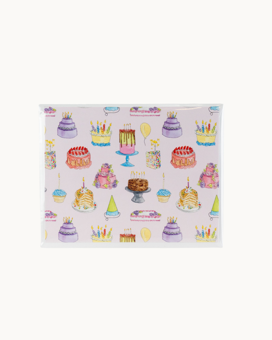 Cakes Cakes Cakes Birthday Card by Amy Wike Illustration