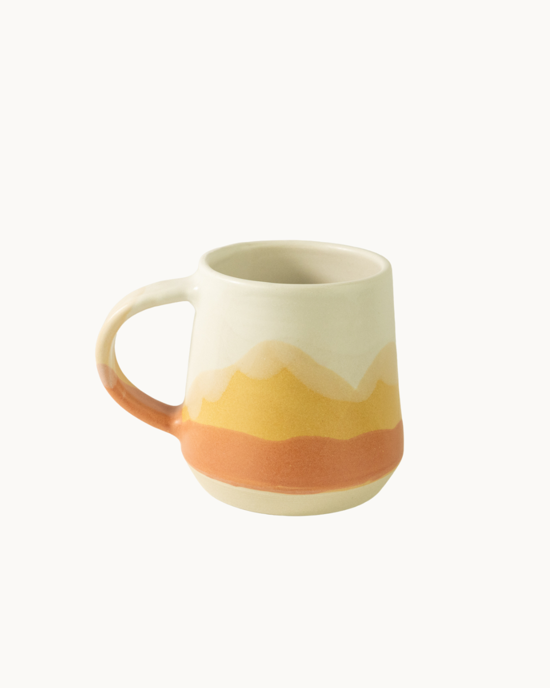 Yellow Sunrise Mug by Theresa Arrison