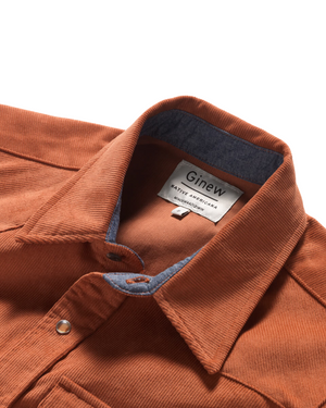 Western Snap Shirt Corduroy by Ginew