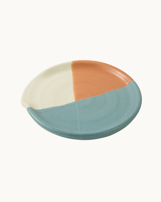 Tricolor Spoon Rest by Theresa Arrison