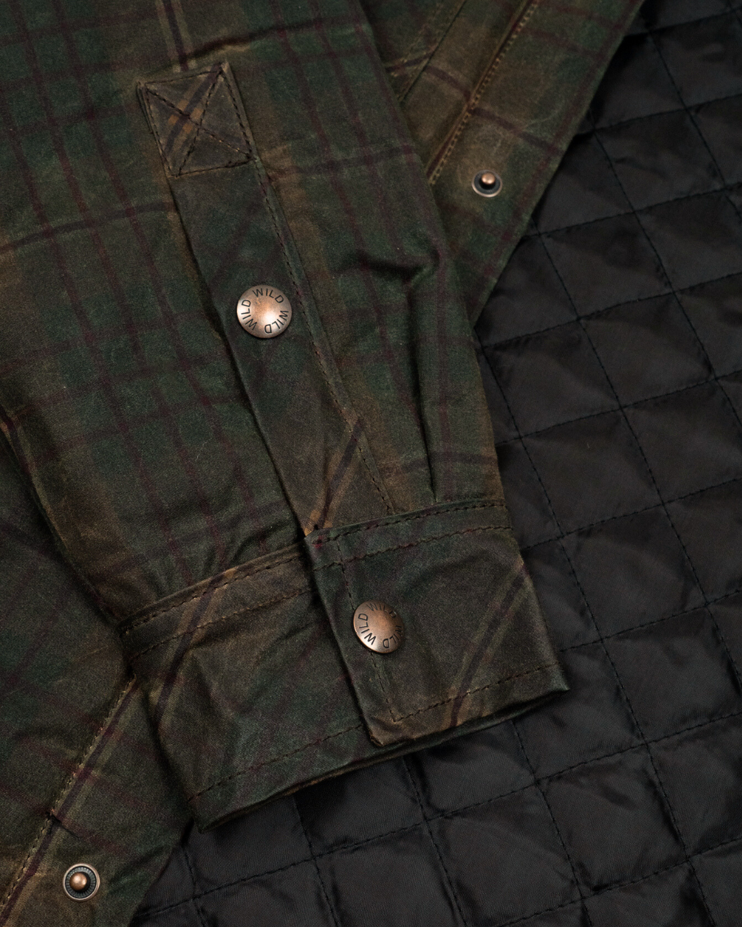 Legendary Forest Ape Plaid Wool Jacket by WILD