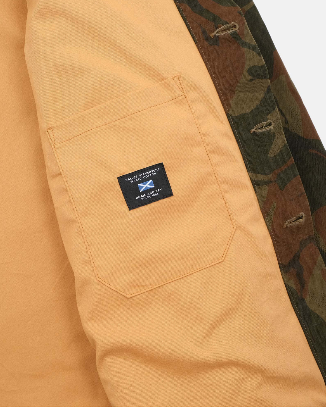 Waxed Cotton Crissman - Ginger Camo by Dehen 1920