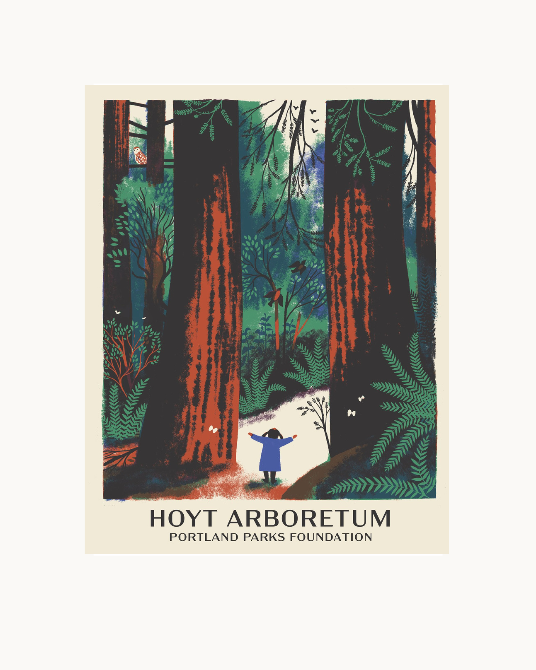 Hoyt Arboretum Poster by Portland Parks Foundation