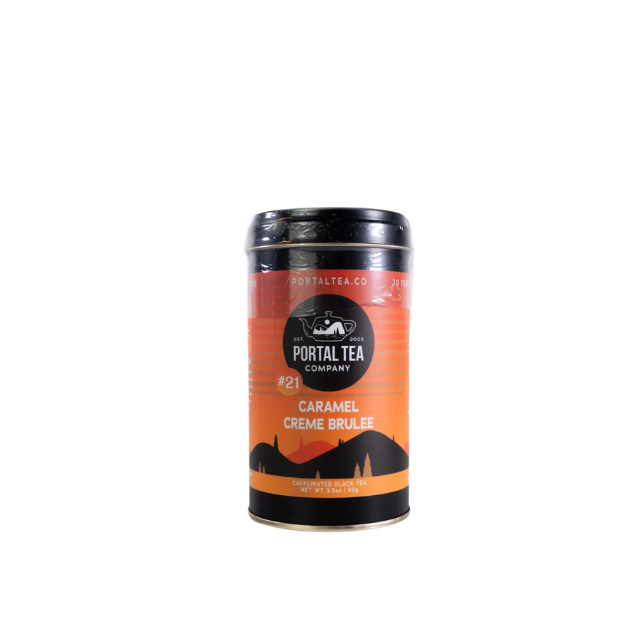 Caramel Créme Brûlée Tea Tin by Portal Tea Co.
