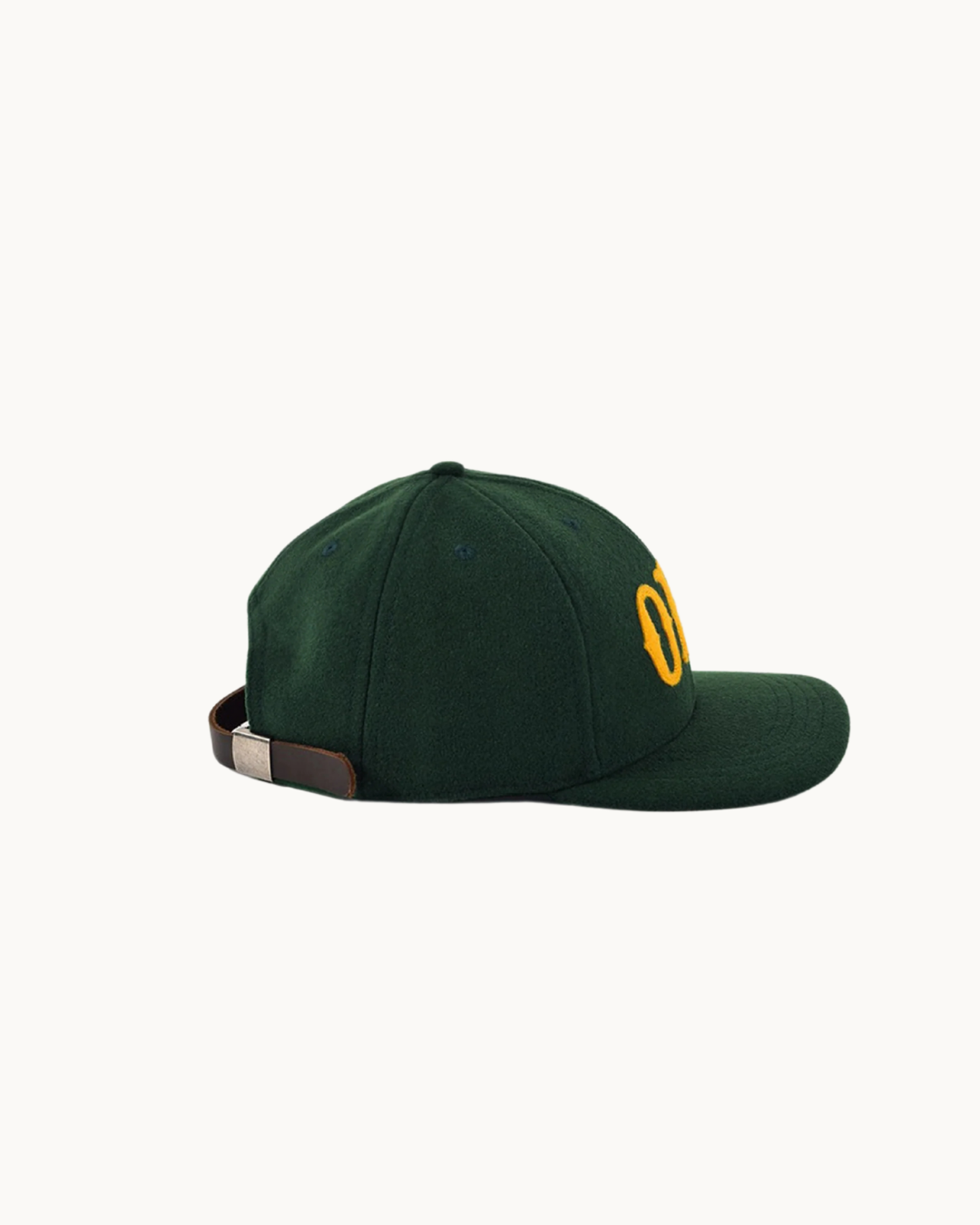 Wool Baseball Hat - ORE Green/Gold by Dehen 1920