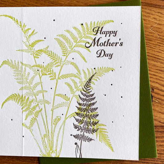 Happy Mother's Day Ferns Card by Lark Press