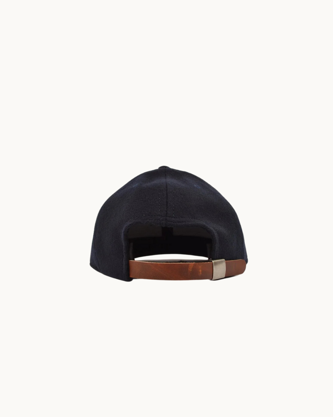 Wool Baseball Hat - Dark Navy by Dehen 1920