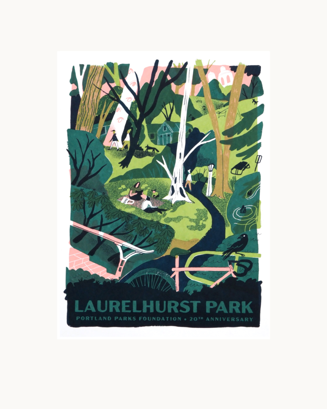 Laurelhurst Park Poster by Portland Parks Foundation