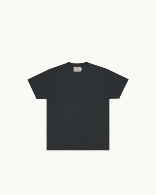 Single Pocket Tee - Black by Dehen 1920