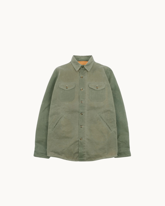 Waxed Cotton Crissman - Light Moss by Dehen 1920