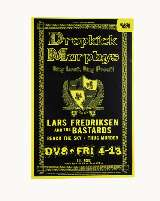 Drop Kick Murphys at DV8 Poster by Keeping it Reel