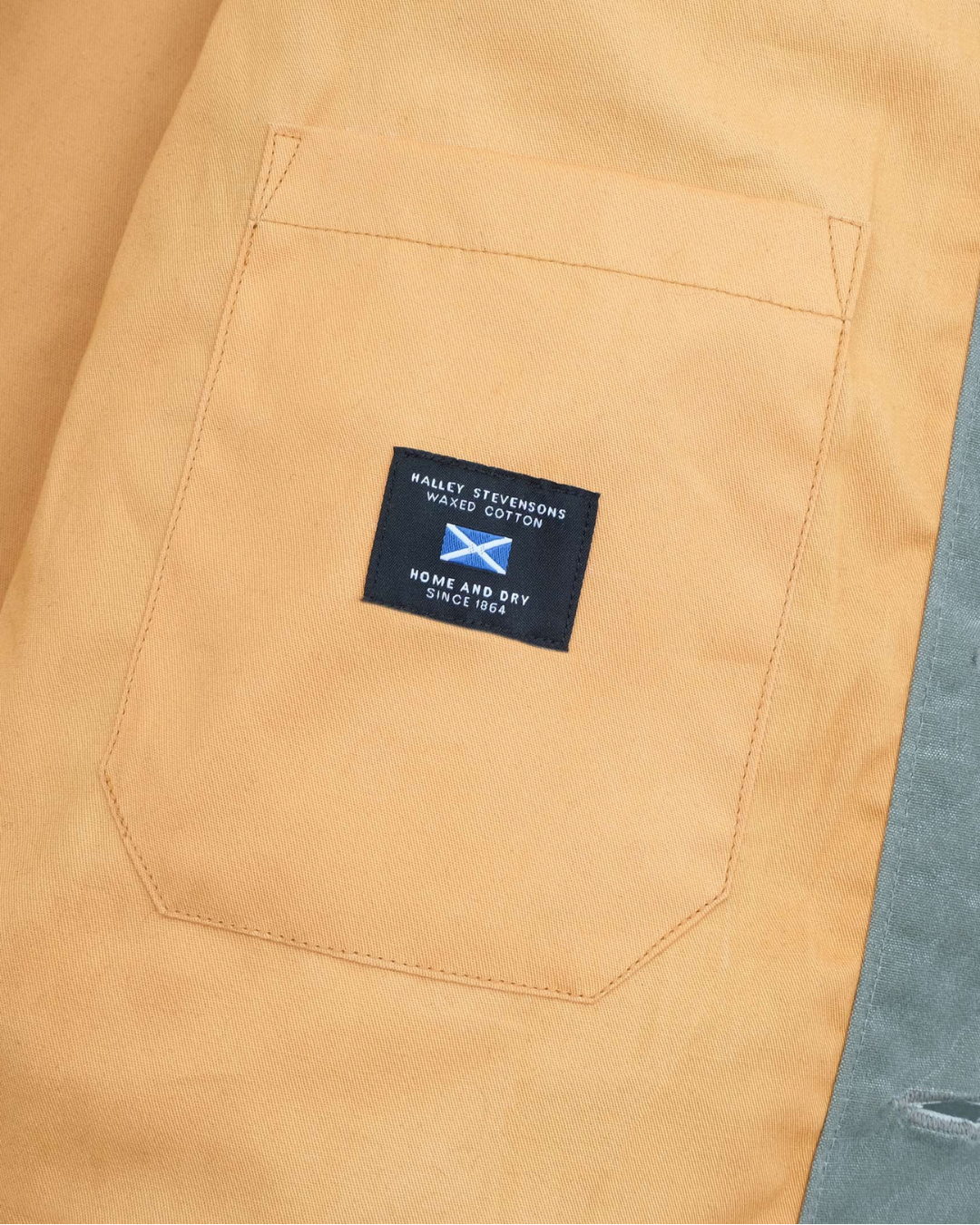 Waxed Cotton Crissman - Light Moss by Dehen 1920