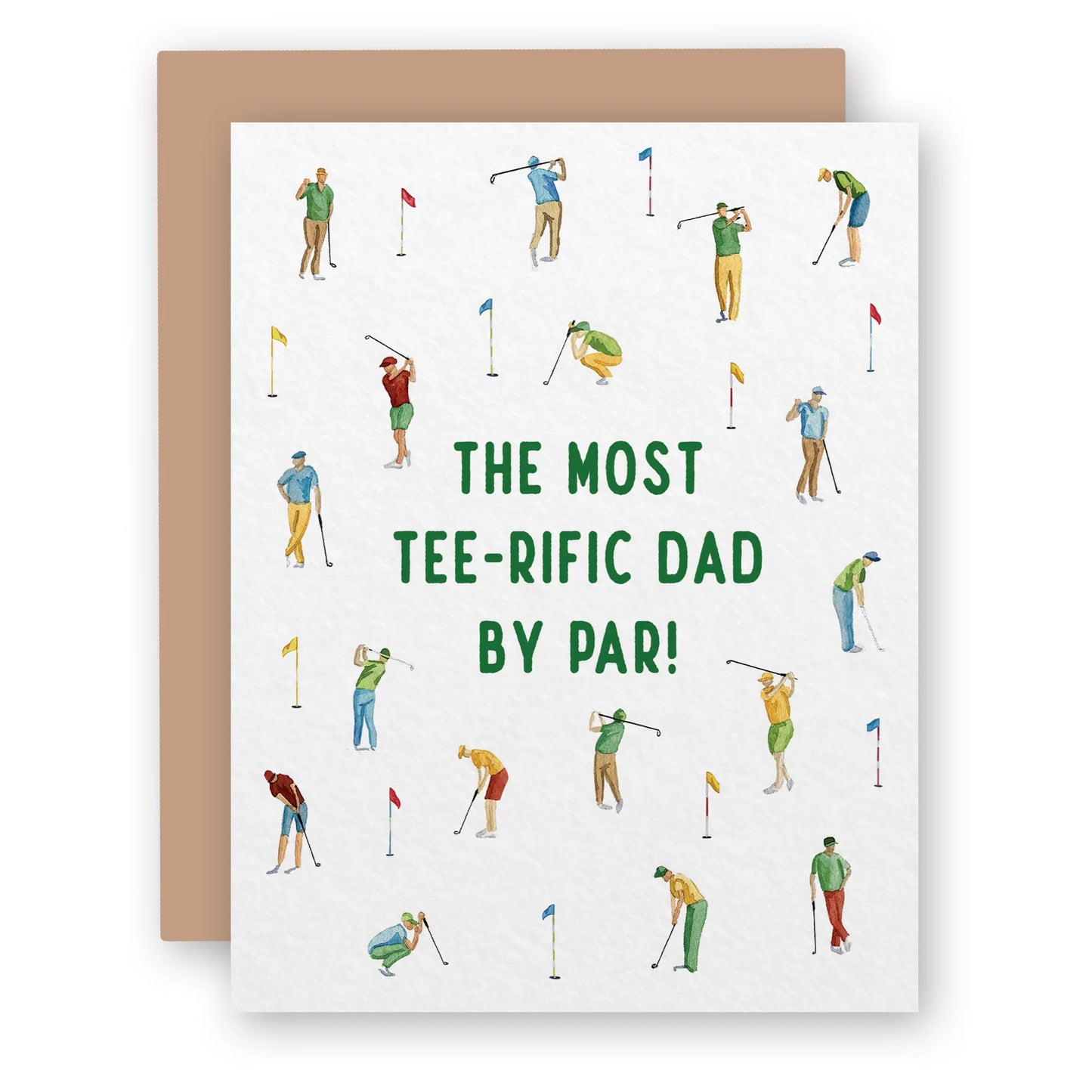 The Most Tee-riffic Dad Card (Father's Day) by Watercolor Wednesday