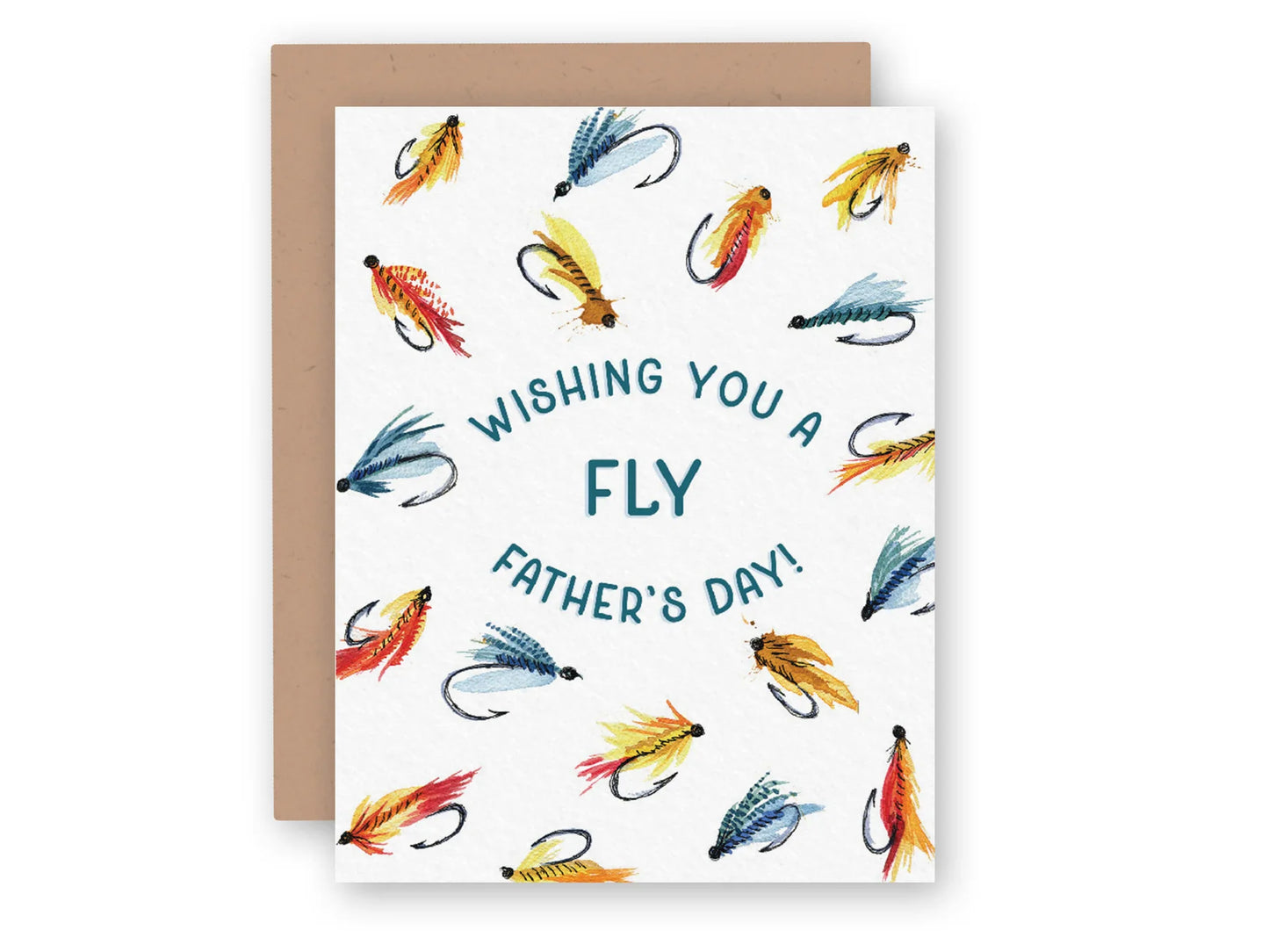 Wishing you a Fly Fathers Day Card by Watercolor Wednesday