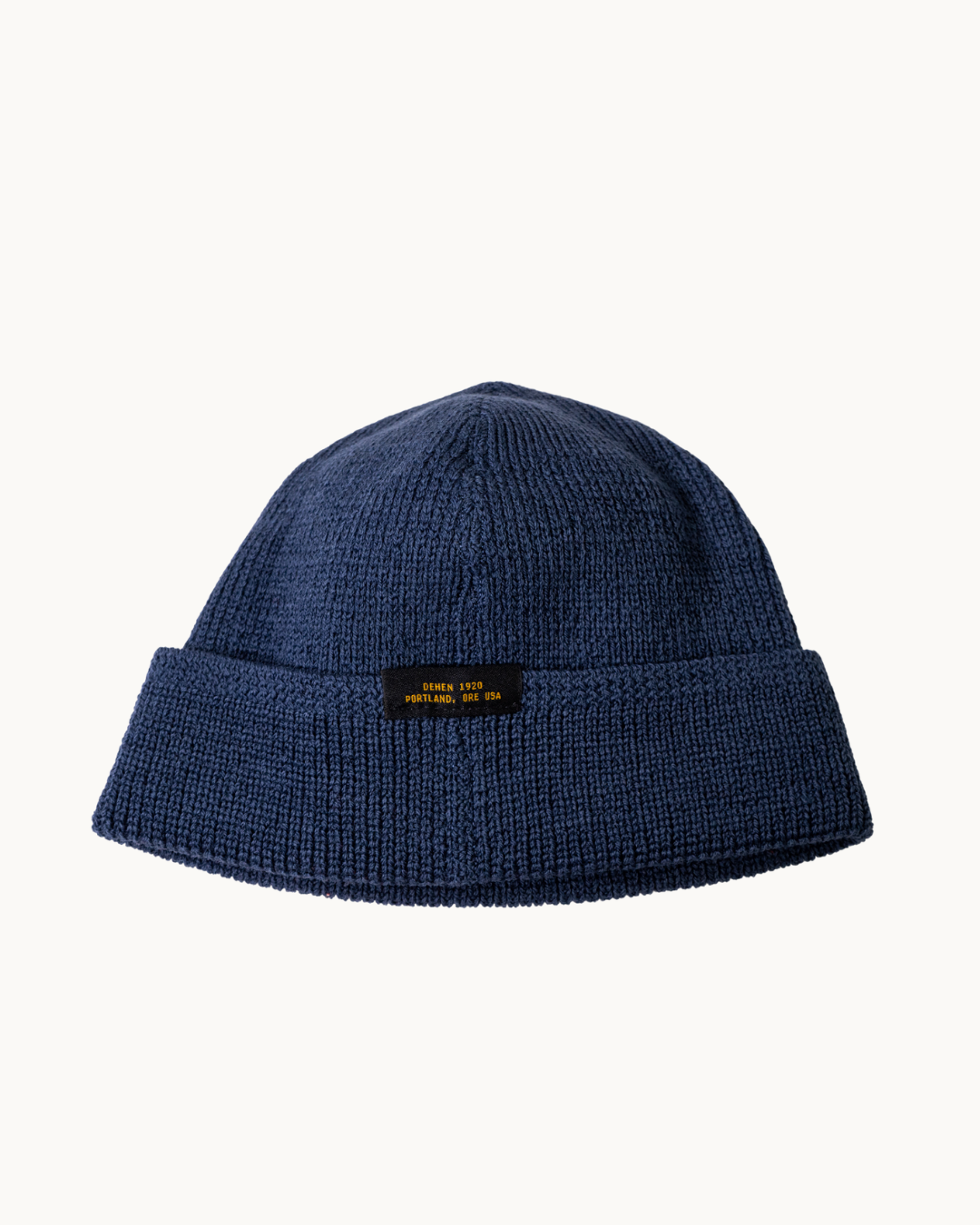 Wool Knit Watch Cap - Centennial Blue by Dehen 1920