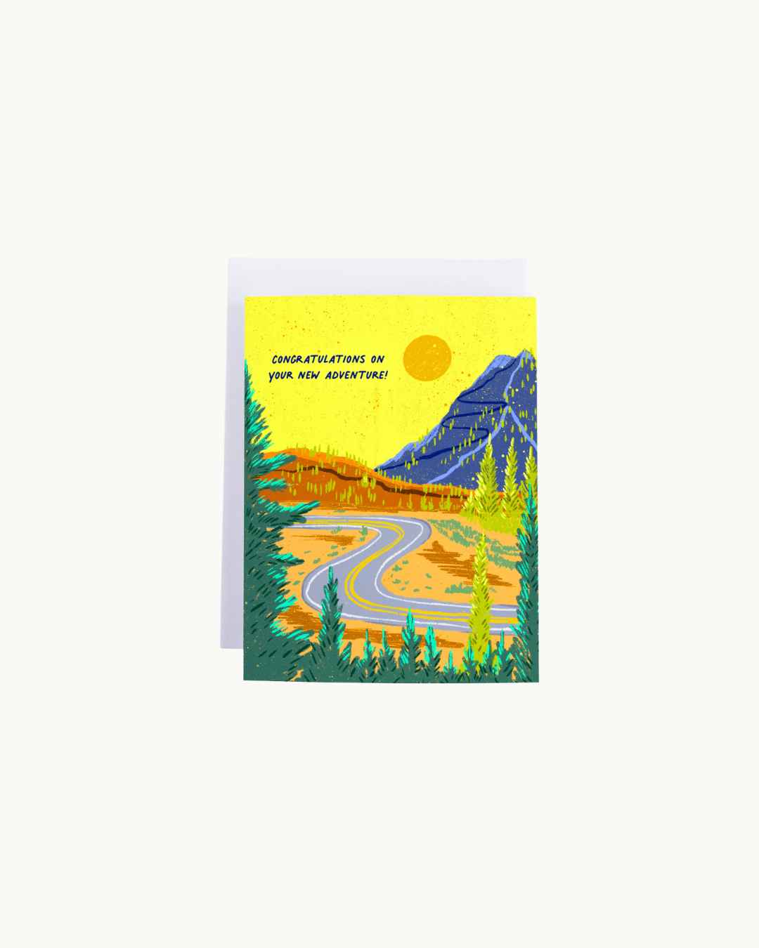 Mountain Road Congratulations Card by Heirloom Design Co.