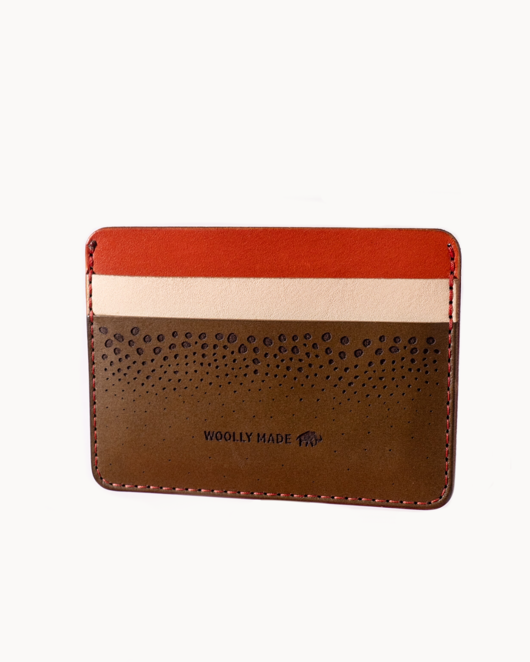 Salmon Giveback Half Wallet by Woolly