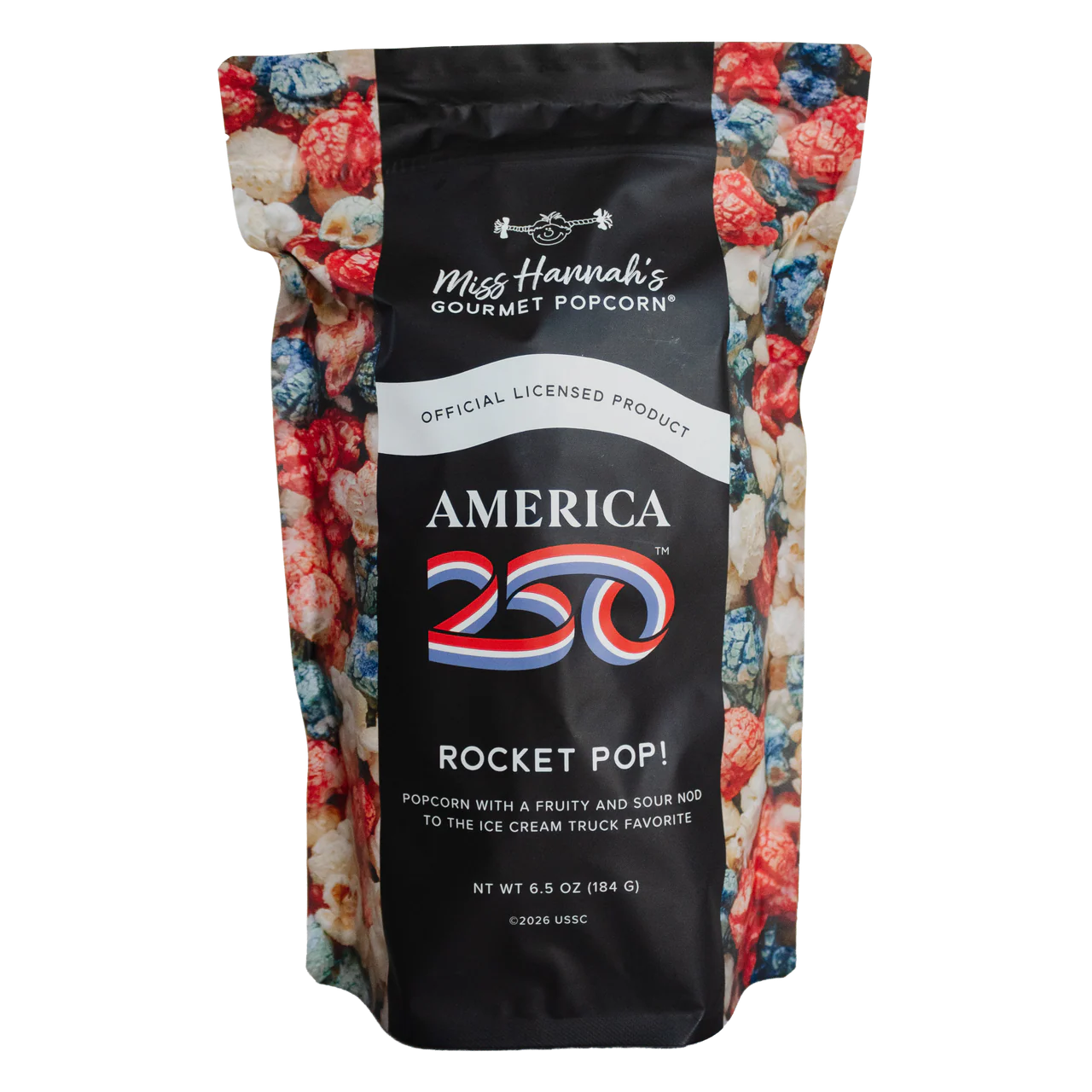 America 250 Rocket Pop! by Miss Hannah's Gourmet Popcorn