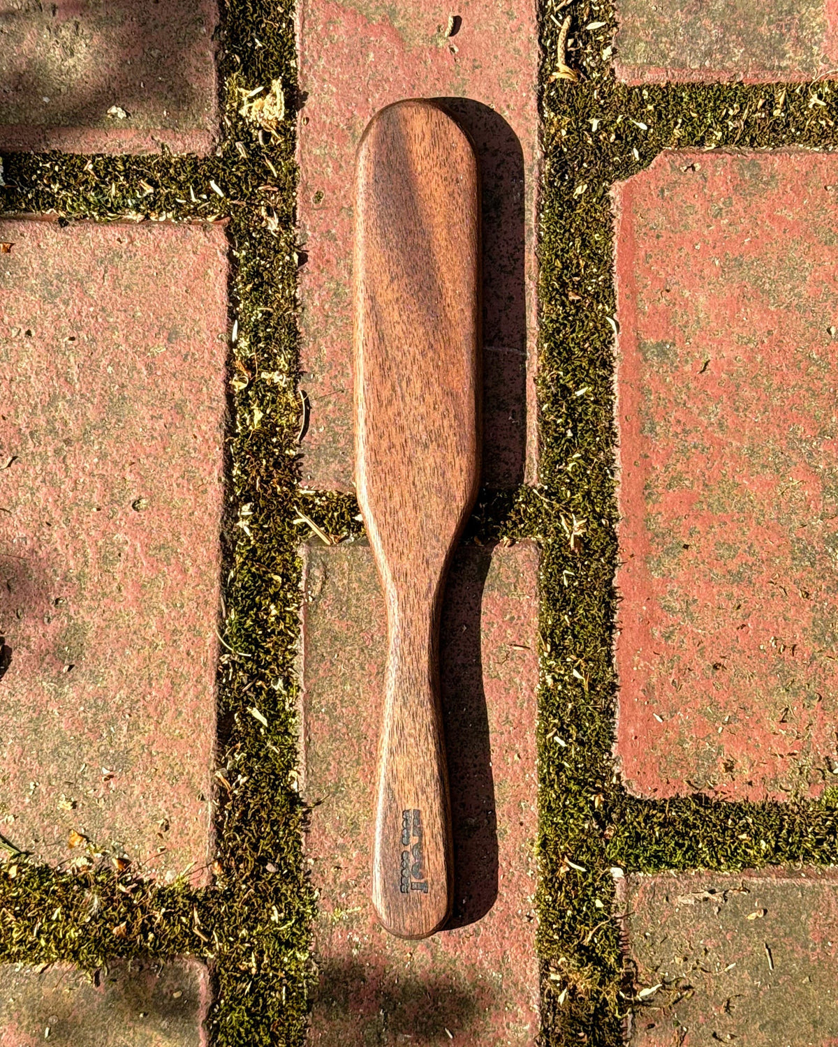 Large Spurtle - Solid Walnut by Afoot Wood Goods