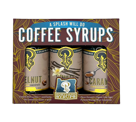 Coffee Syrup Gift Set by Portland Syrups