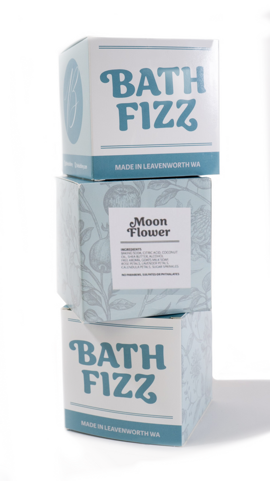 Moonflower Bath Fizz by The Bubblery