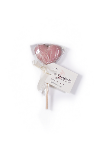 Heart Lolly by Suzanne's Chocolates
