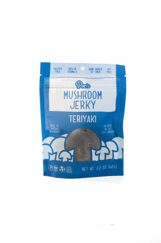 Teriyaki Mushroom Jerky by Pan's Mushroom Jerky