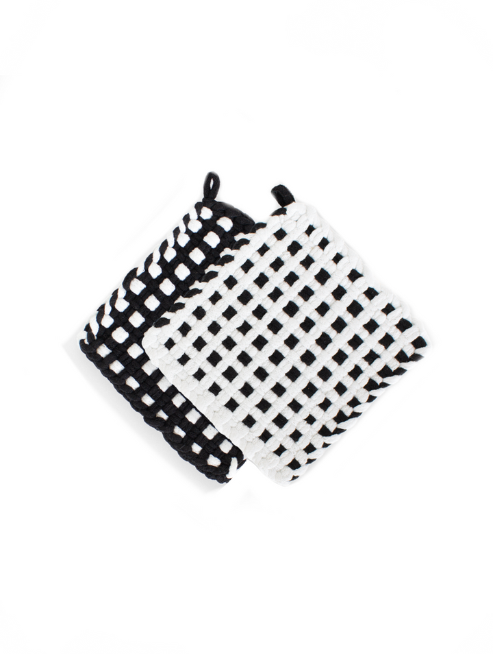 "Dot" Pot Holder Pair by Lion Looms