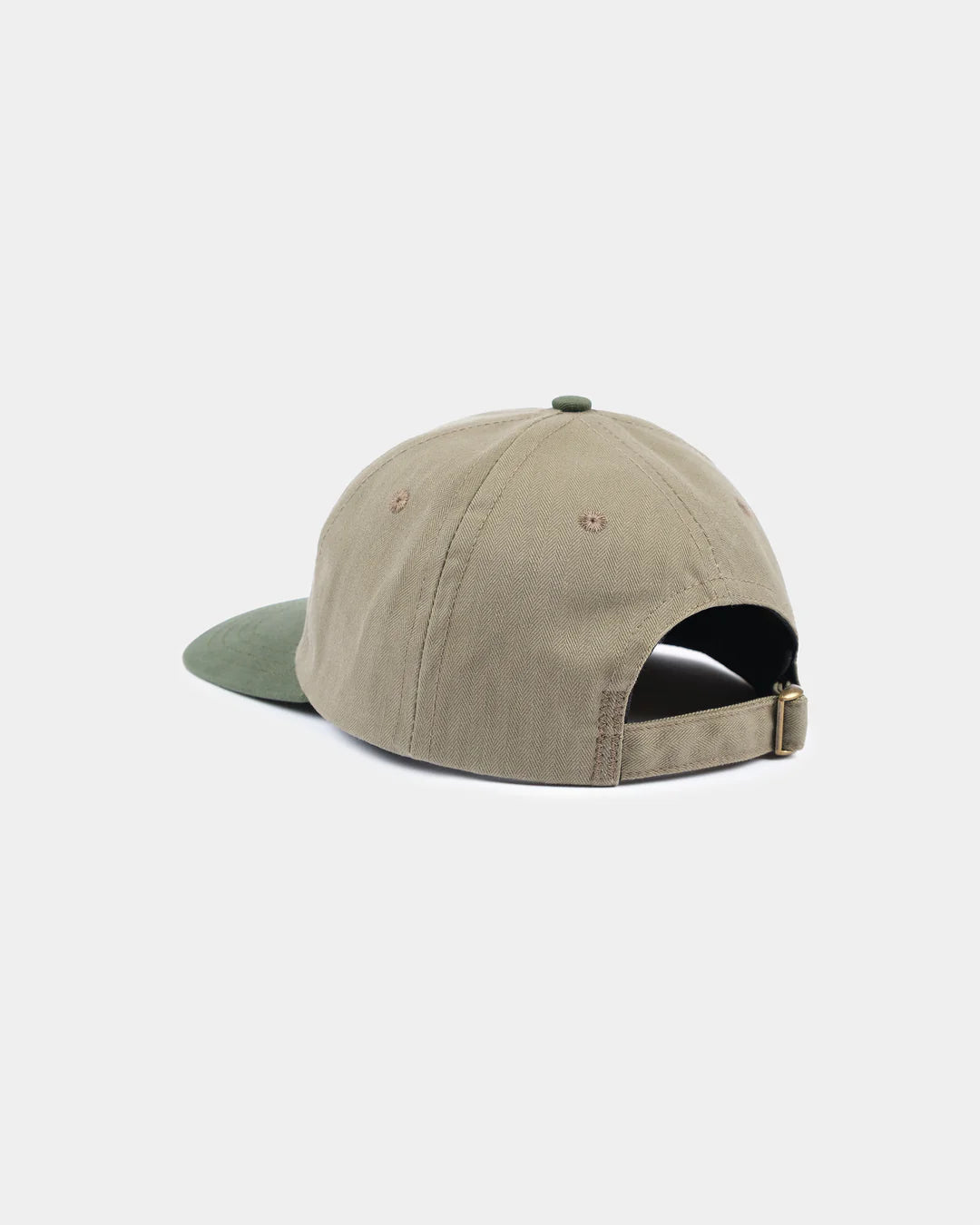 Waxed Baseball Hat - 2-Tone Sage & Spruce by Dehen 1920