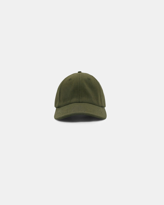 Baseball Hat - Olive Selvedge Denim by Dehen 1920