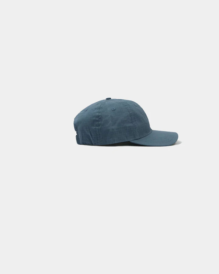 Baseball Cap - Faded Blue Dry Waxed Rip Stop by Dehen 1920