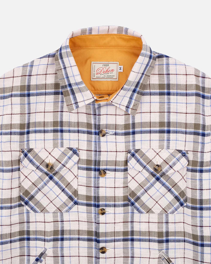 Crissman Overshirt - Picnic Plaid Cotton by Dehen 1920