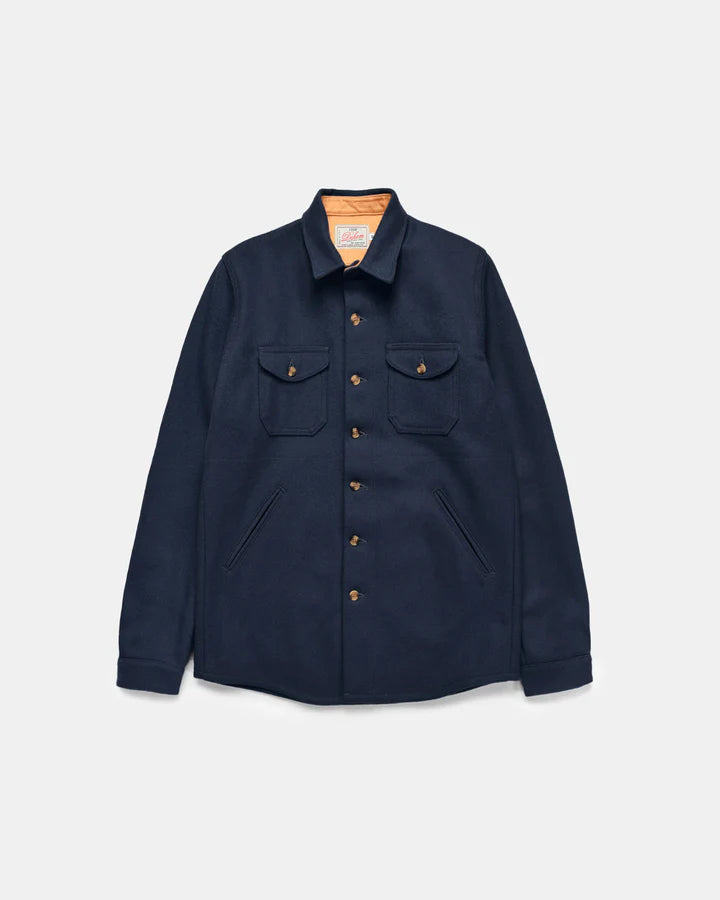 Crissman Overshirt - Dark Navy by Dehen 1920