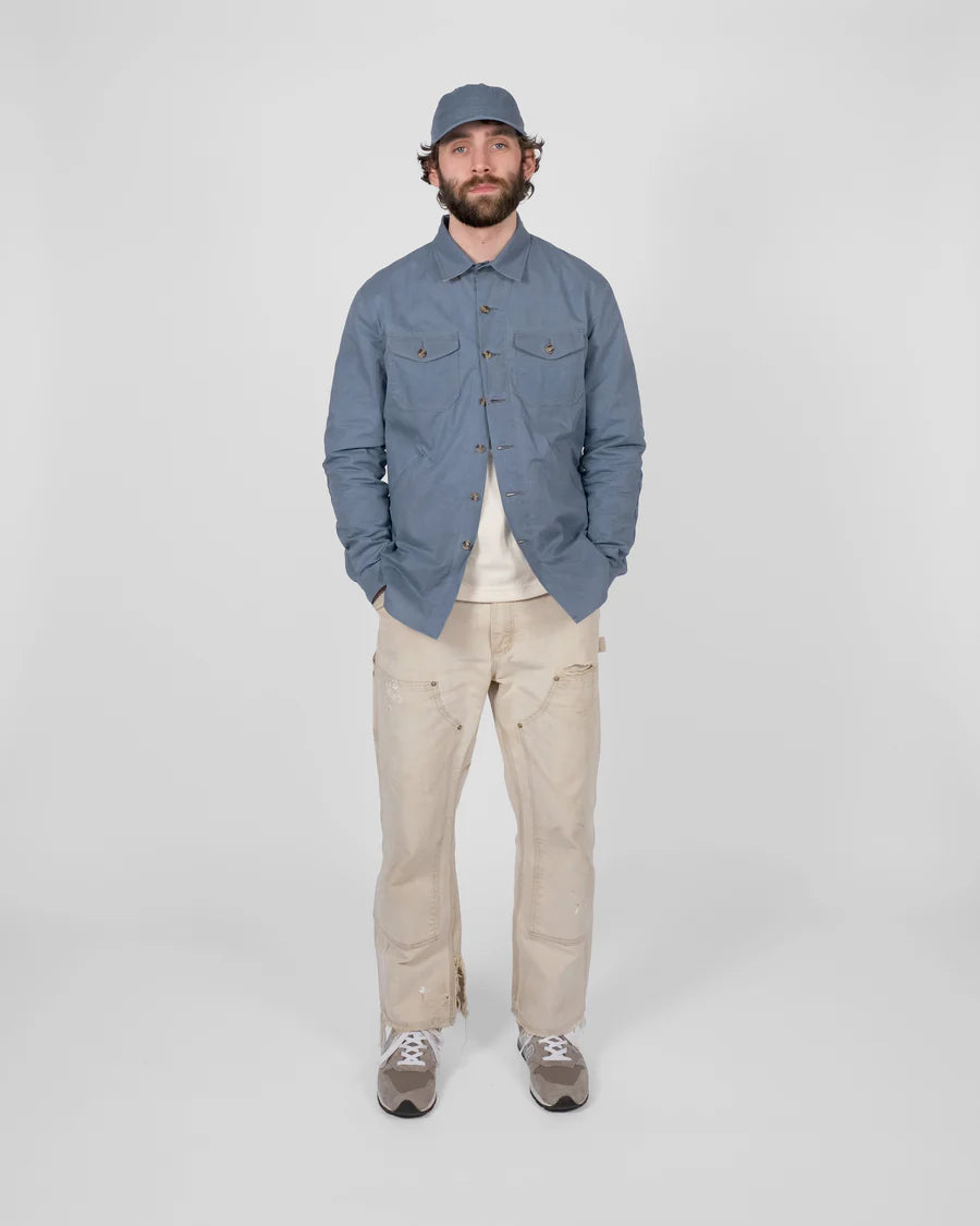 Crissman Overshirt - Faded Blue by Dehen 1920