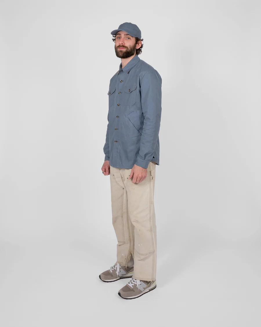Crissman Overshirt - Faded Blue by Dehen 1920