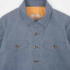 Crissman Overshirt - Faded Blue by Dehen 1920