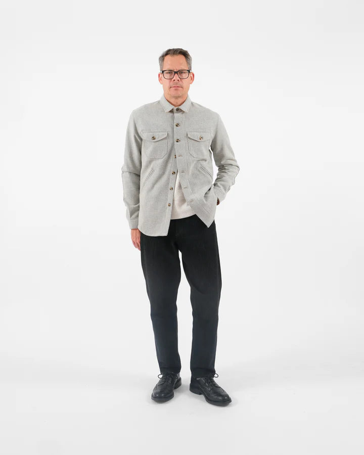 Crissman Overshirt - Light Oxford by Dehen 1920