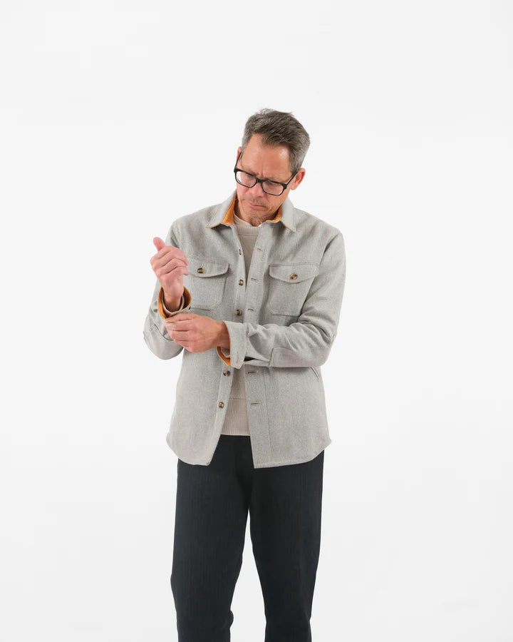 Crissman Overshirt - Light Oxford by Dehen 1920