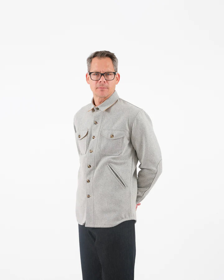 Crissman Overshirt - Light Oxford by Dehen 1920