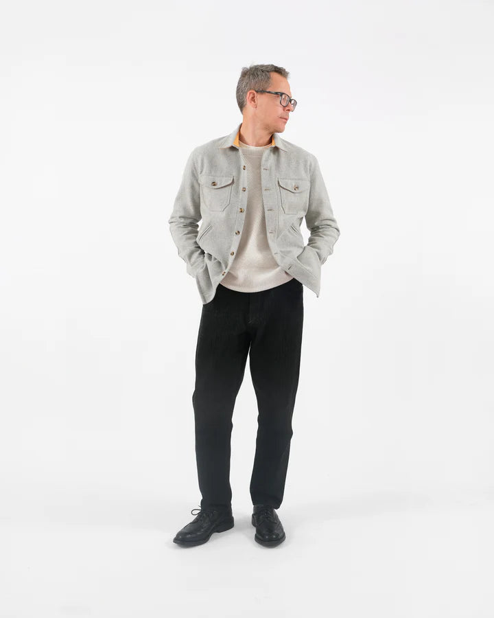 Crissman Overshirt - Light Oxford by Dehen 1920
