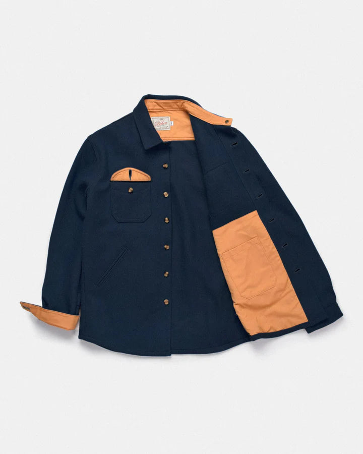 Crissman Overshirt - Dark Navy by Dehen 1920
