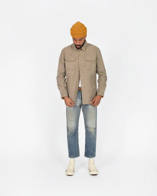 Crissman Overshirt - Oatmeal by Dehen 1920