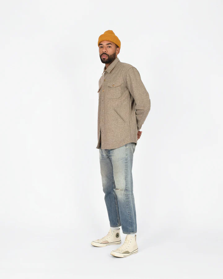 Crissman Overshirt - Oatmeal by Dehen 1920