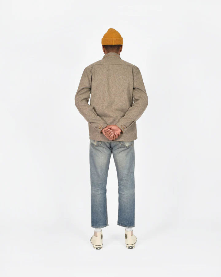 Crissman Overshirt - Oatmeal by Dehen 1920