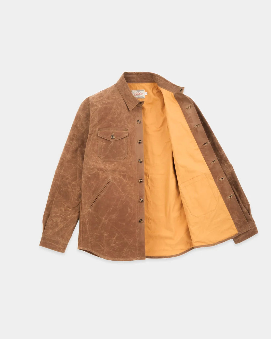 Crissman Overshirt - Waxed Canvas - Field Tan by Dehen 1920