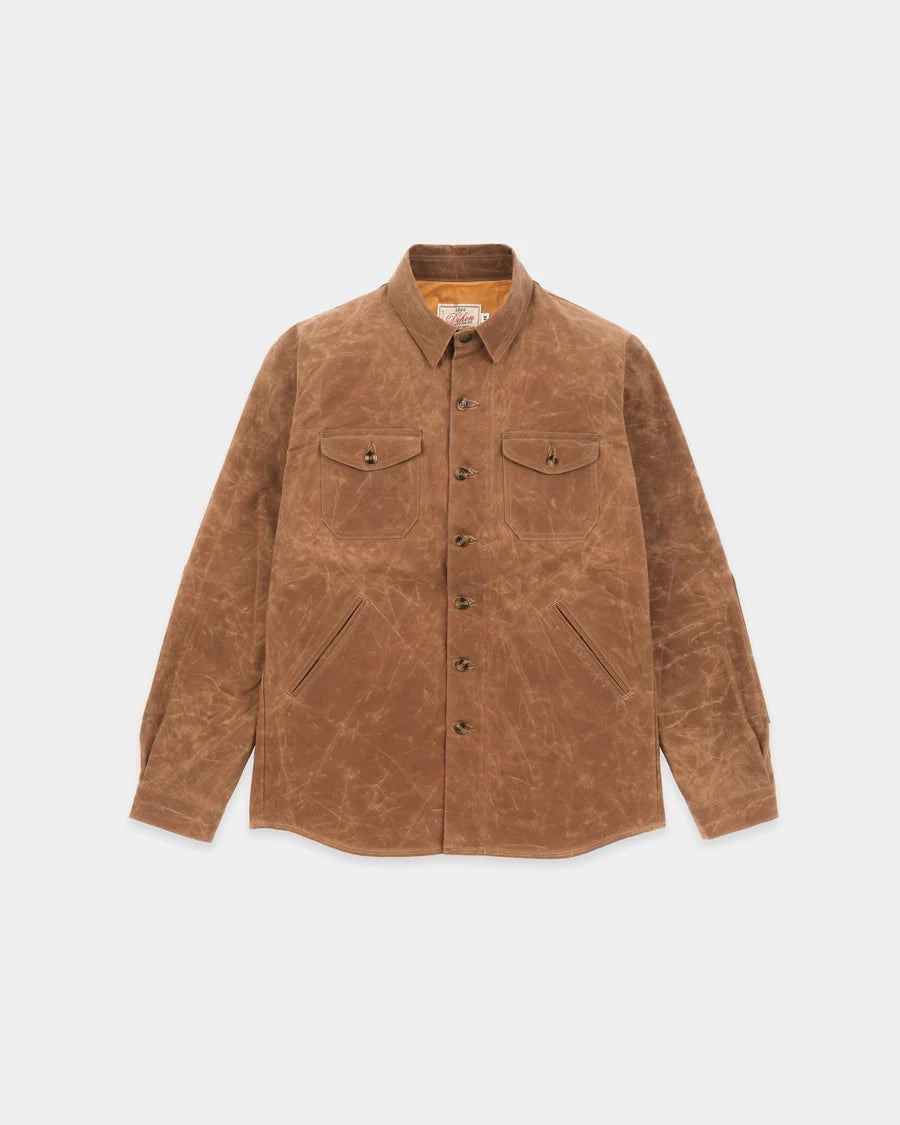 Crissman Overshirt - Waxed Canvas - Field Tan by Dehen 1920
